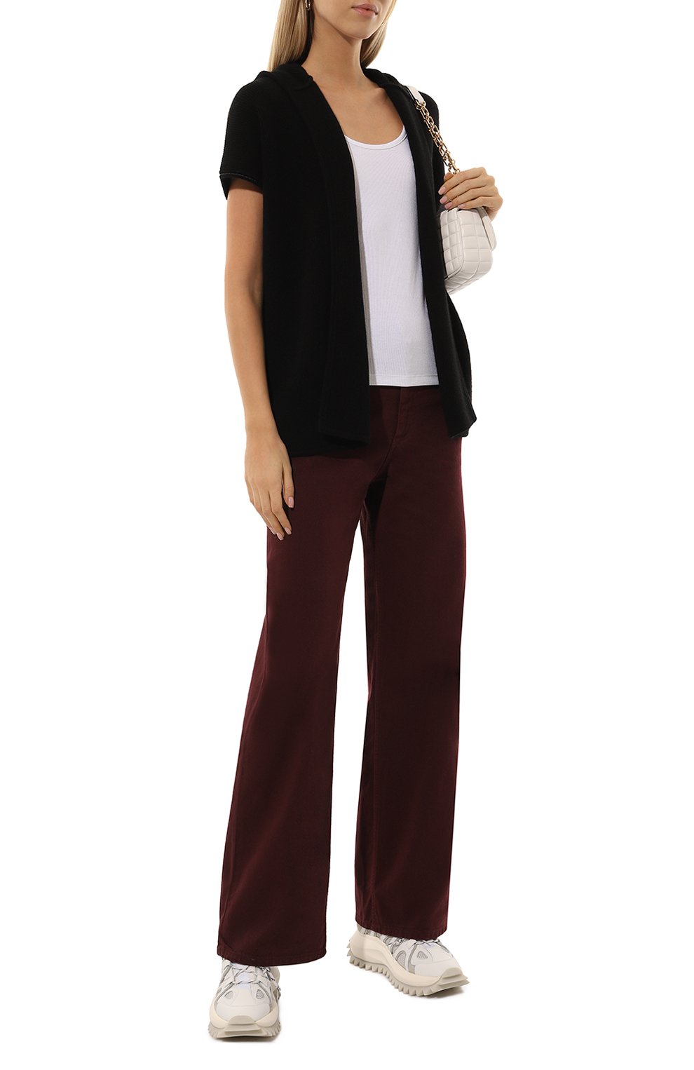 Кашемировый жилет FREEAGE, арт. FWW1910302BK, фото 2