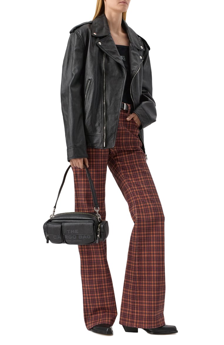 Женская сумка the cargo MARC JACOBS (THE) черного цвета, арт. 2S4HSH085H02 | Фото 7 (Размер: medium; Материал: Натуральная кожа; Ремень/цепочка: На ремешке; Автоматизация ТО: Проставлено; Автоматизация состава: Проставлено)