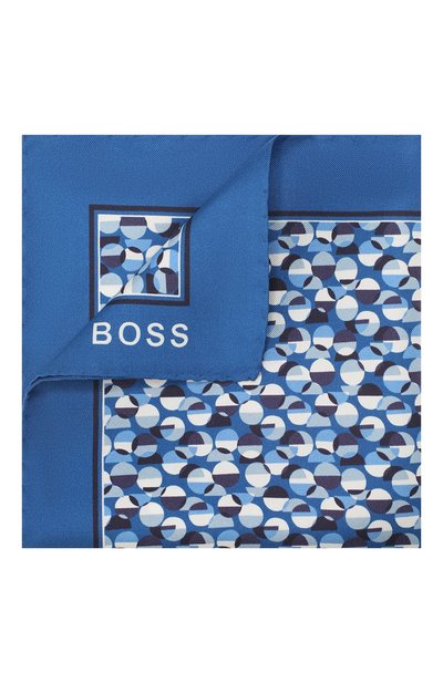Мужской шелковый платок BOSS, арт. 50429485
