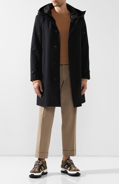 Хлопковый плащ BURBERRY, арт. 8018796, фото 2