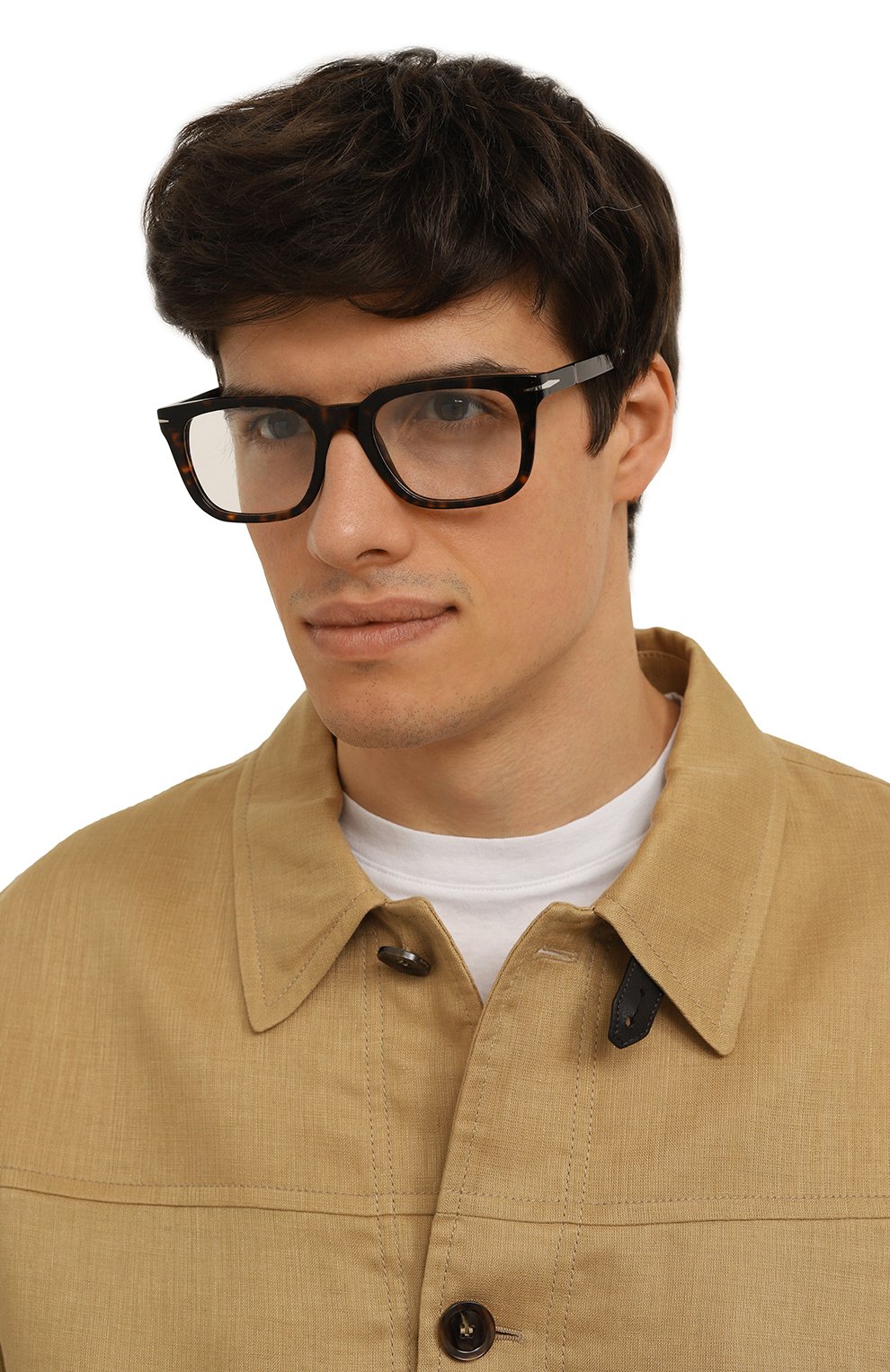 Оправа DAVID BECKHAM коричневого цвета по цене 22400 руб., арт. DB7070 086, фото 2 Оправа DAVID BECKHAM, арт. DB7070 086, фото 2