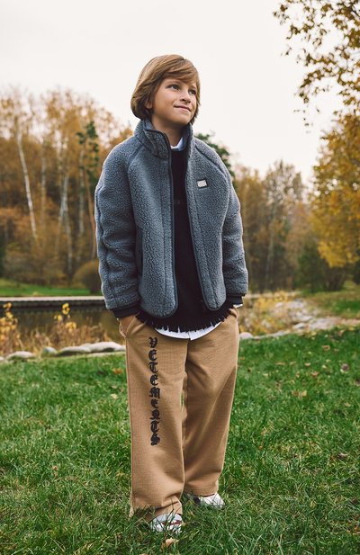 Куртка из экомеха DOLCE & GABBANA, арт. L4JB7D/G7N1S, фото 4