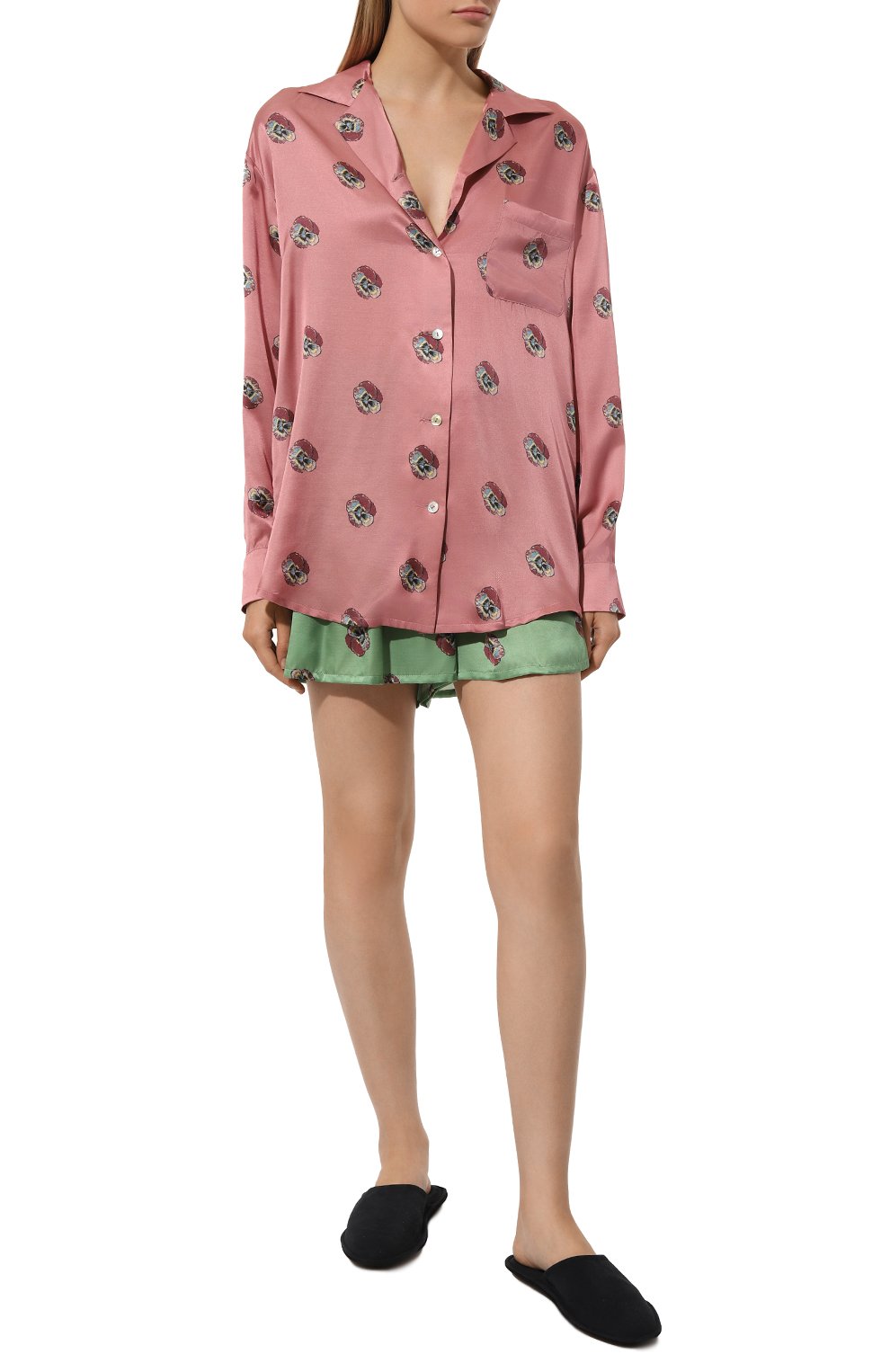 Пижама из хлопка и шелка ANY WOWZERS, арт. BFR02-LEA-RG, фото 2