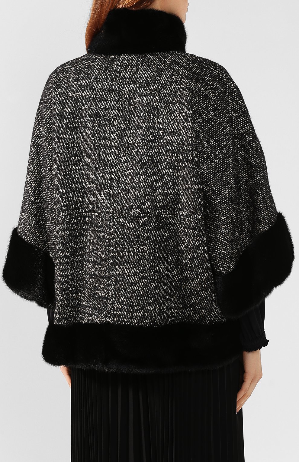 Пальто с меховой подкладкой DOLCE & GABBANA, арт. I2048Z/FUMU2, фото 4