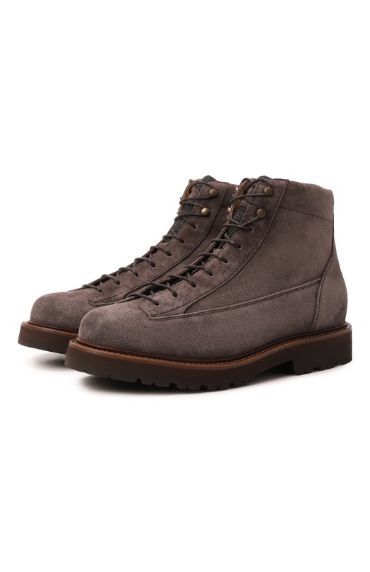 Замшевые ботинки Urban Outdoor Brunello Cucinelli MZUNVJW717 Коричневый MZUNVJW717