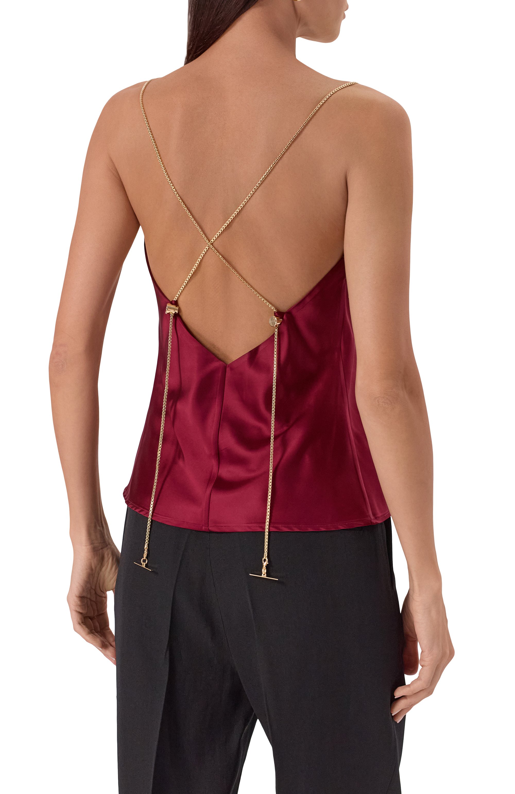 Атласный топ DANAME, арт. 725FW7707A, фото 4