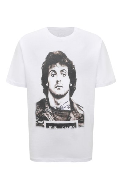 Хлопковая футболка BISIBIGLIO, арт. J0HN RAMB0/2212 RIF (C0TT0NE PESANTE), фото 1