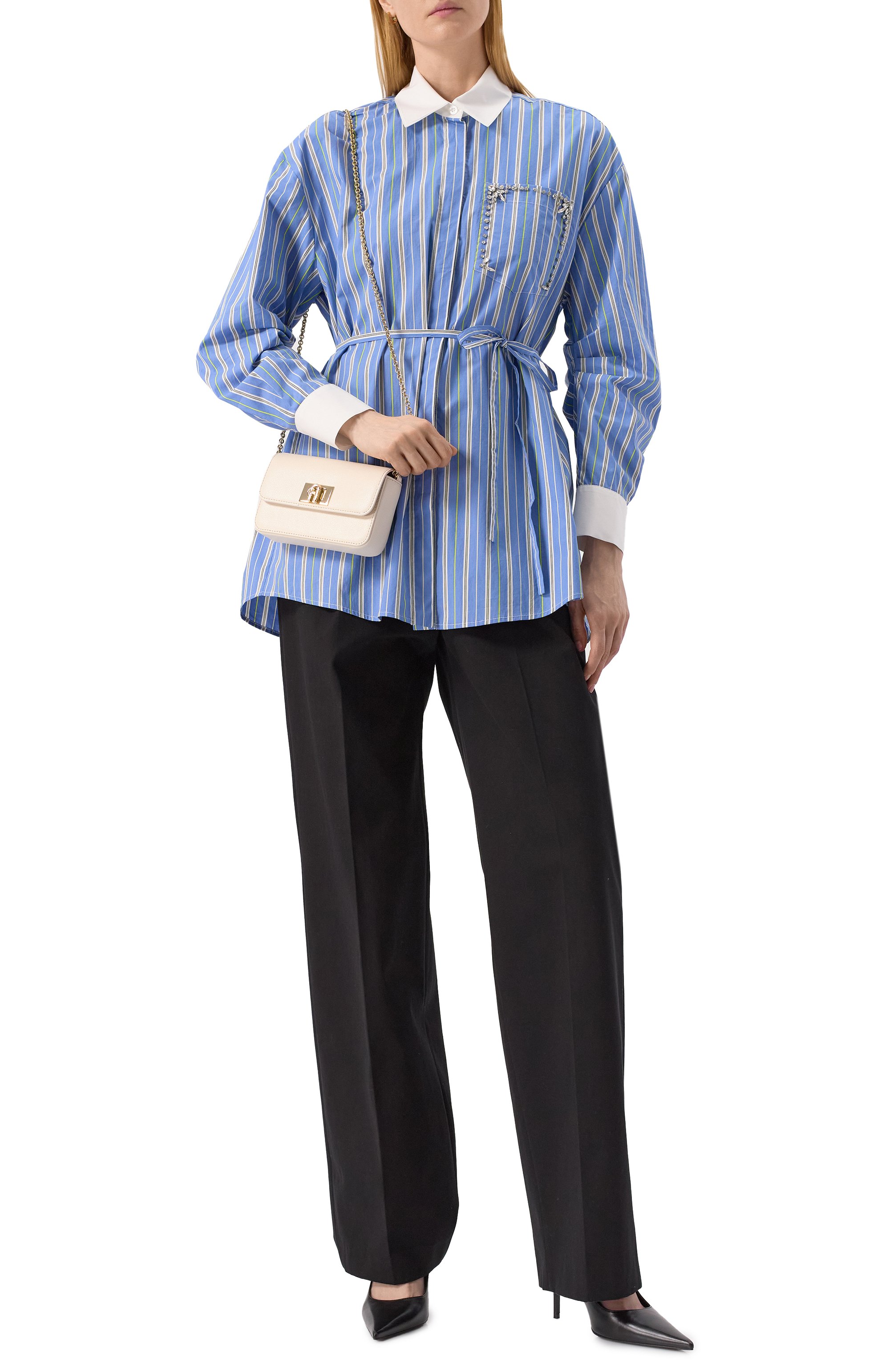 Сумка furla 1927 mini FURLA кремового цвета по цене 28000 руб., арт. WE00265/ARE000, фото 7 Сумка furla 1927 mini FURLA, арт. WE00265/ARE000, фото 7