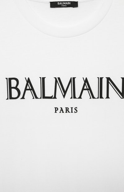 Хлопковая футболка BALMAIN, арт. BT8S21, фото 3