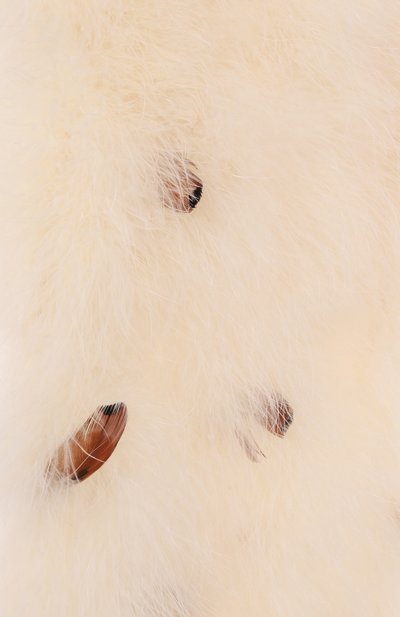 Шарф с отделкой перьями VALENTINO, арт. 6W0EN00F/FTG, фото 3