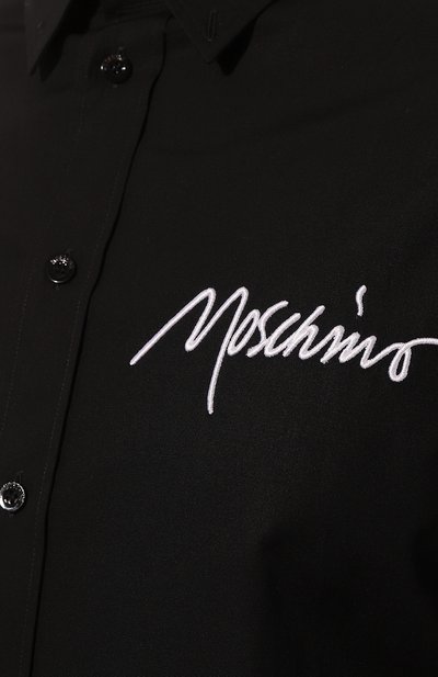 Хлопковая рубашка MOSCHINO, арт. 231ZZA0215/235, фото 5