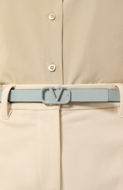 Кожаный ремень vlogo signature VALENTINO, арт. 5W2T0X47/TJE, фото 2