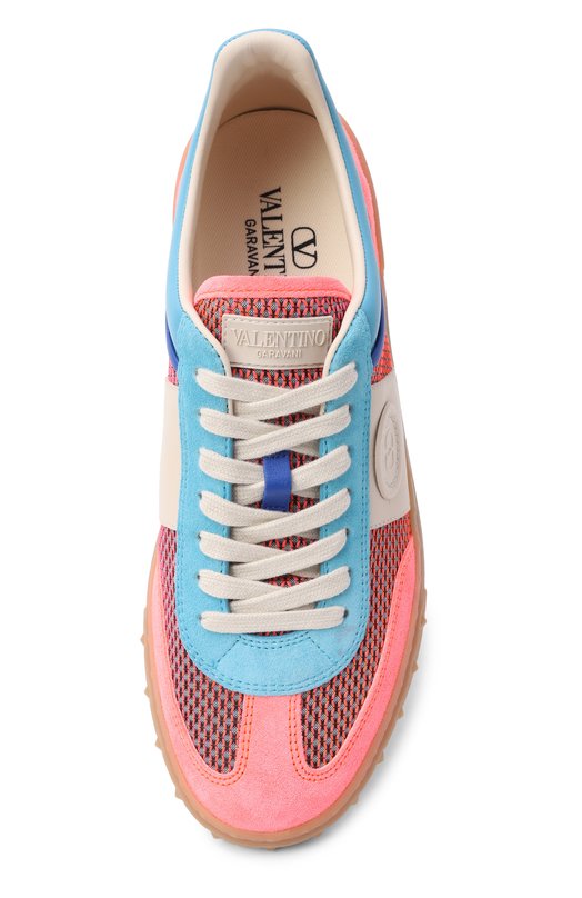 Комбинированные кеды Upvillage Valentino 8W2S0IL9/VUY Розовый  8W2S0IL9/VUY Фото 6