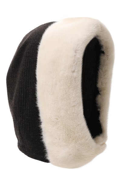 Женский капюшон с отделкой из меха норки VICTORIA KUSENKOVA, арт. 199301268546