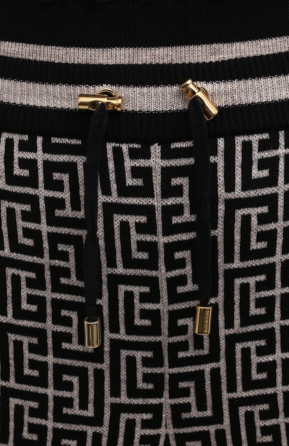 Брюки из шерсти и льна BALMAIN, арт. WF10B015/K256, фото 5
