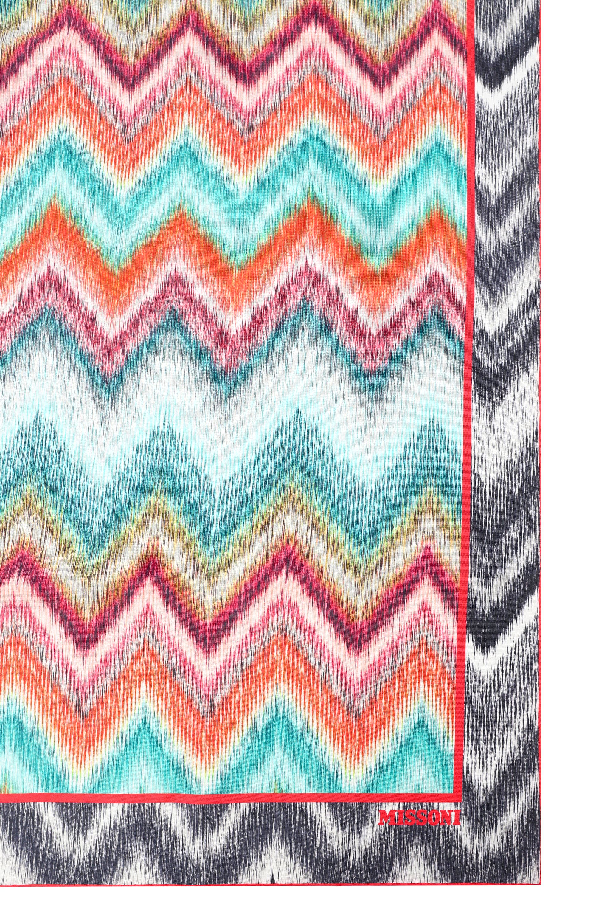 Шелковый платок MISSONI, арт. F041TWDA045, фото 4