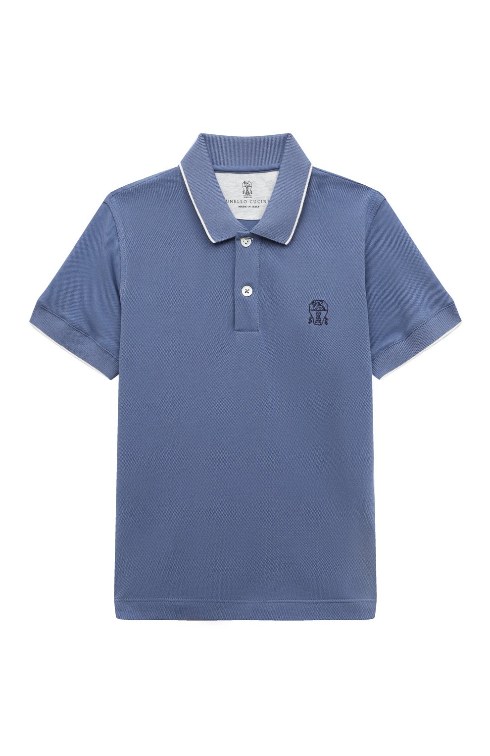 Хлопковое поло BRUNELLO CUCINELLI, арт. B0T63T315B, фото 1