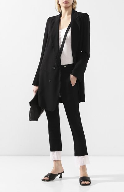 Шерстяные брюки ANN DEMEULEMEESTER, арт. 2001-1400-P-170-099, фото 2