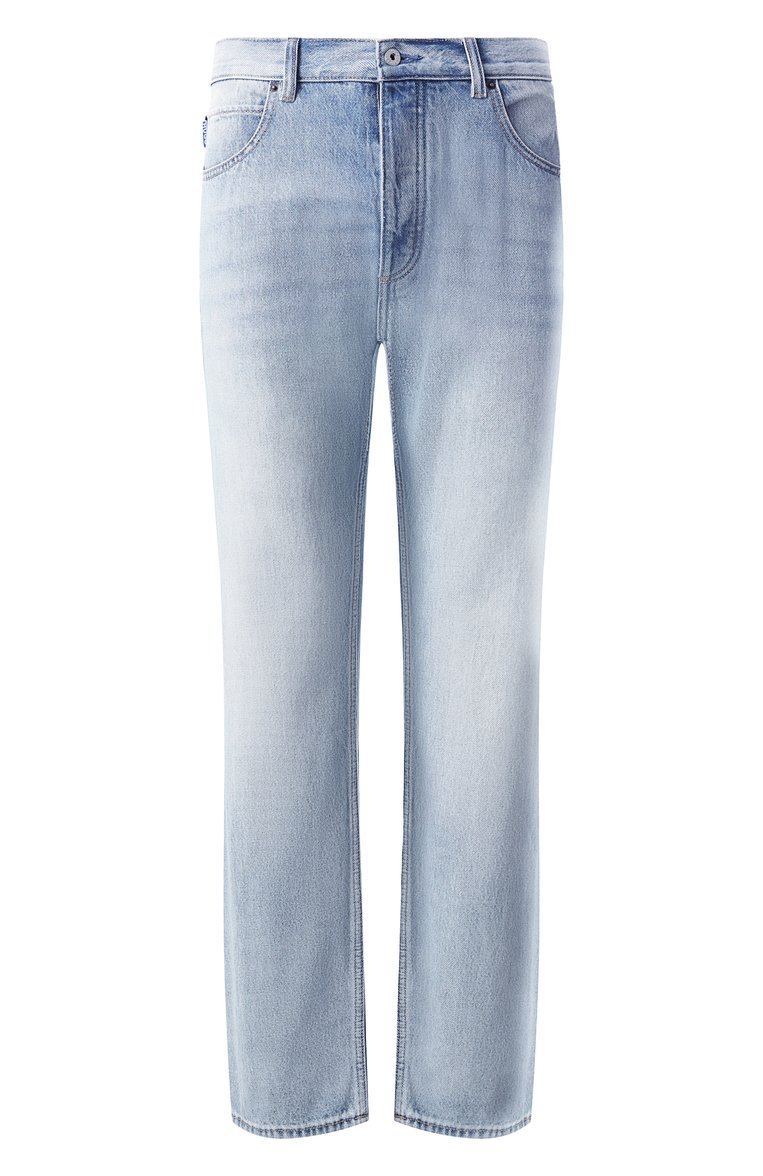 Мужские джинсы regular fit HUGO BLUE голубого цвета, арт. 50529225 | Фото 1 (Длина (брюк�и, джинсы): Стандартные; Материал внешний: Деним, Хлопок; Силуэт М (брюки): Прямые; Детали: Делаве; Кросс-КТ: Деним; Стили: Повседневный; Автоматизация ТО: Проставлено; Автоматизация состава: Проставлено)