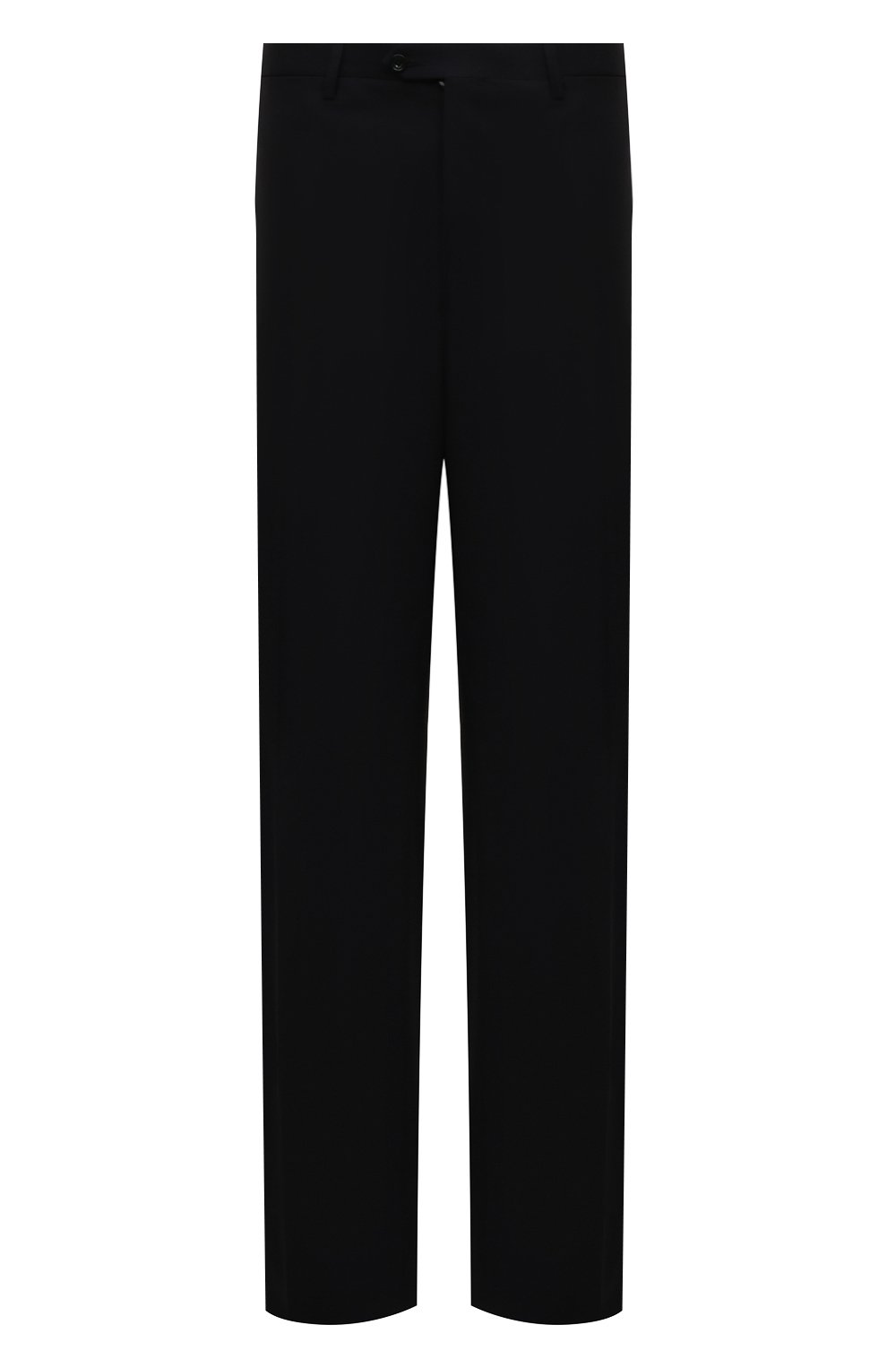 Шерстяные брюки KITON темно-синего цвета по цене 552000 руб., арт. UA81K09828_2, фото 1 Шерстяные брюки KITON, арт. UA81K09828_2, фото 1