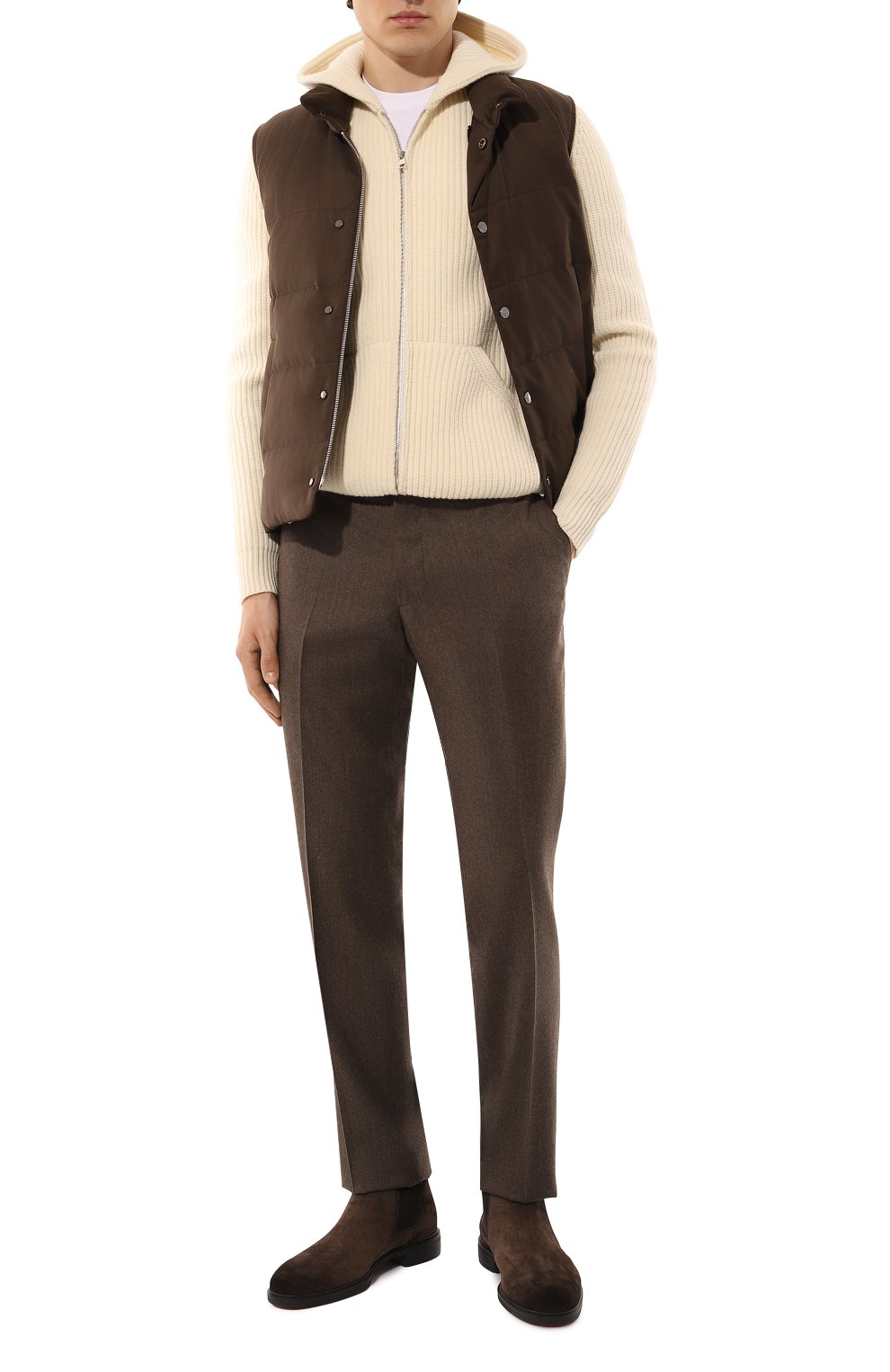 Брюки из шерсти и кашемира ANDREA CAMPAGNA, арт. SC/1 ALC/ZG1200, фото 2