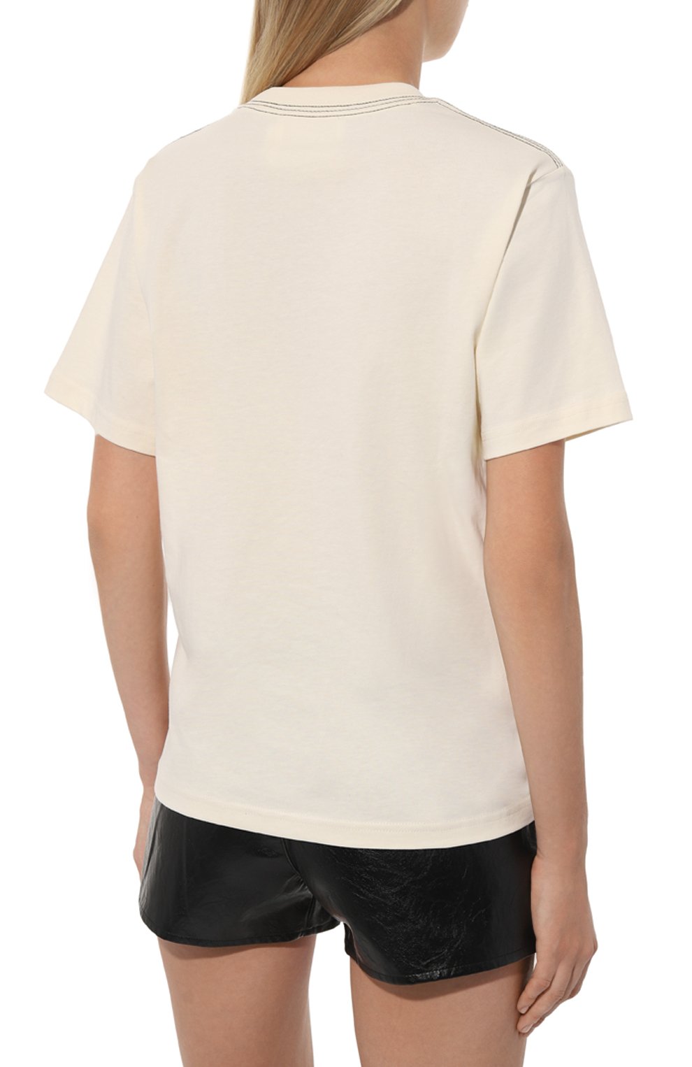 Хлопковая футболка CLOSED, арт. C95705-44H-EM, фото 4