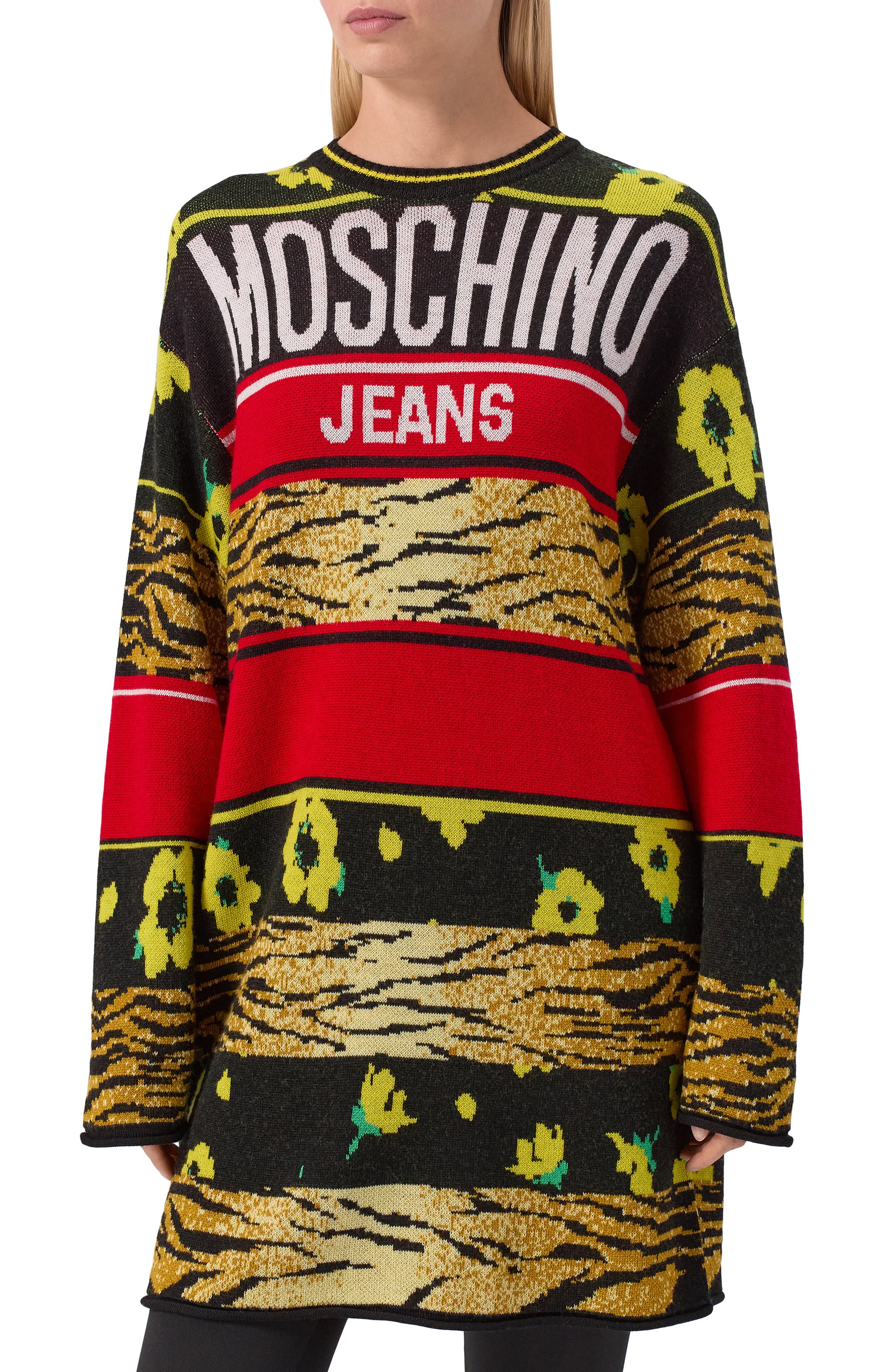 Шерстяное платье M05CH1NO JEANS, арт. A0495/8212, фото 3