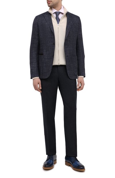 Пиджак из шерсти и шелка ZEGNA, арт. UWC30/SQR, фото 2