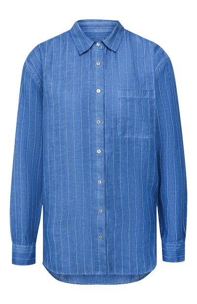 Женская льняная рубашка 120% LINO, арт. R0W19GE/F803/S00
