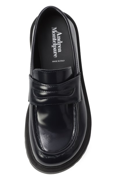 Кожаные лоферы MONTELPARE TRADITION, арт. 81776/28-35, фото 4