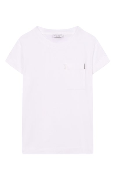 Хлопковая футболка BRUNELLO CUCINELLI, арт. B0T81T458B