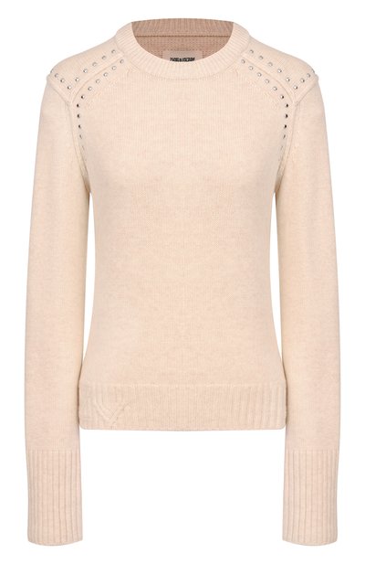 Женский пуловер из шерсти и кашемира ZADIG AND VOLTAIRE, арт. KWSW02830
