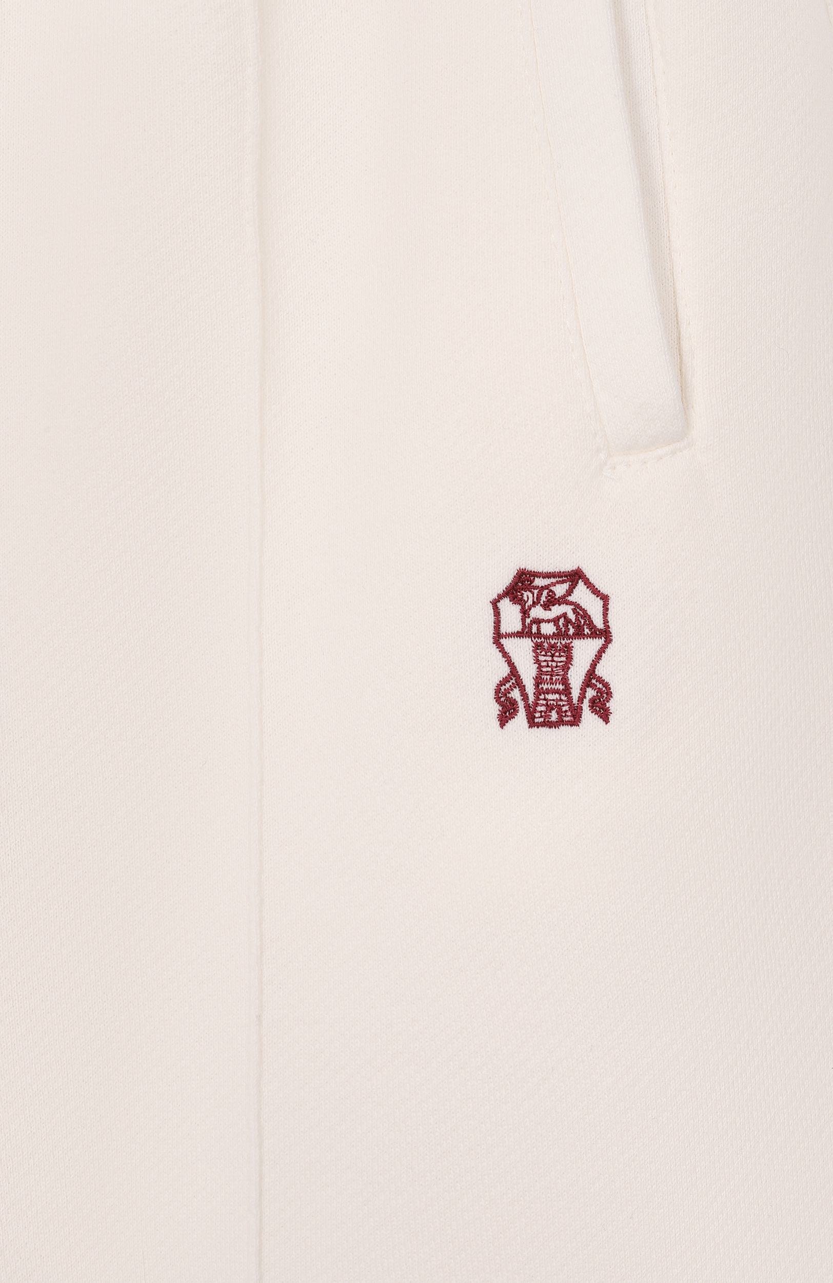 Хлопковые джоггеры BRUNELLO CUCINELLI, арт. BM826E359A, фото 3