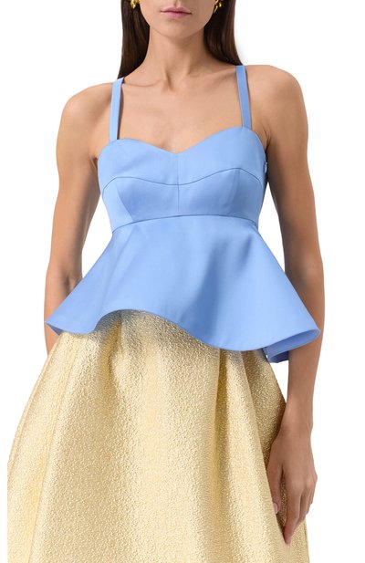 Атласный топ VIKA GAZINSKAYA, арт. SS25-12231, фото 3