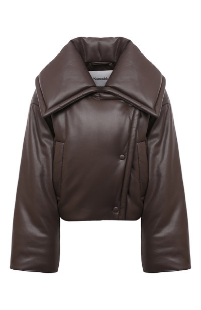 Пуховик из экокожи NANUSHKA, арт. NW21FW0W01076, фото 1