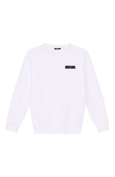 Хлопковый свитшот BALMAIN, арт. BW4P10