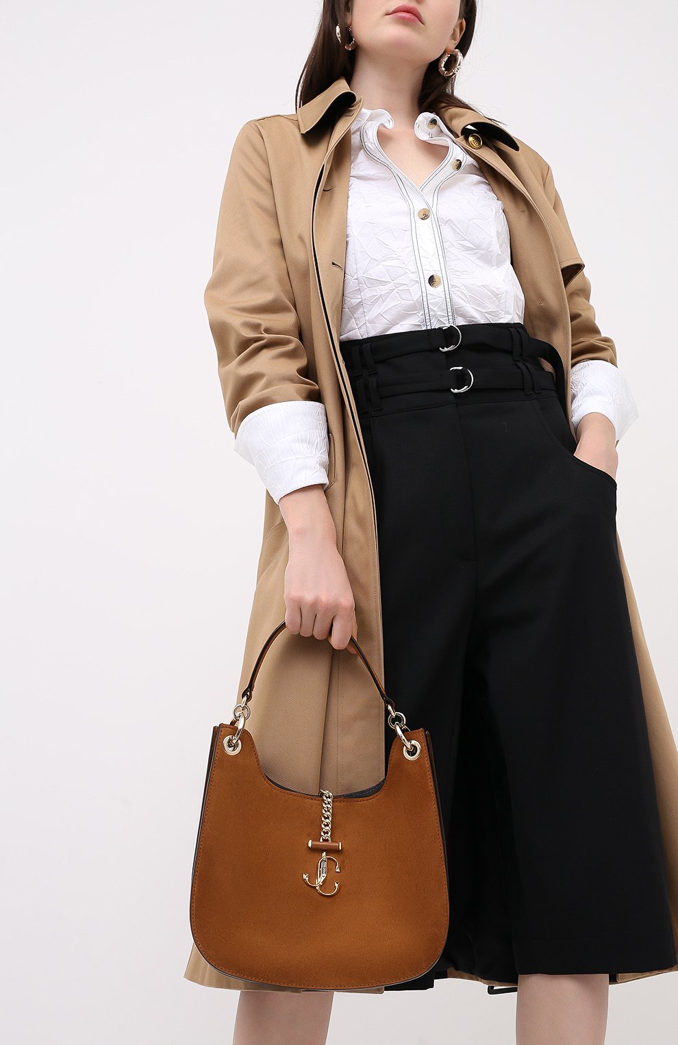 Замшевая сумка varenne JIMMY CHOO, арт. VARENNE H0B0/M/UUS, фото 2