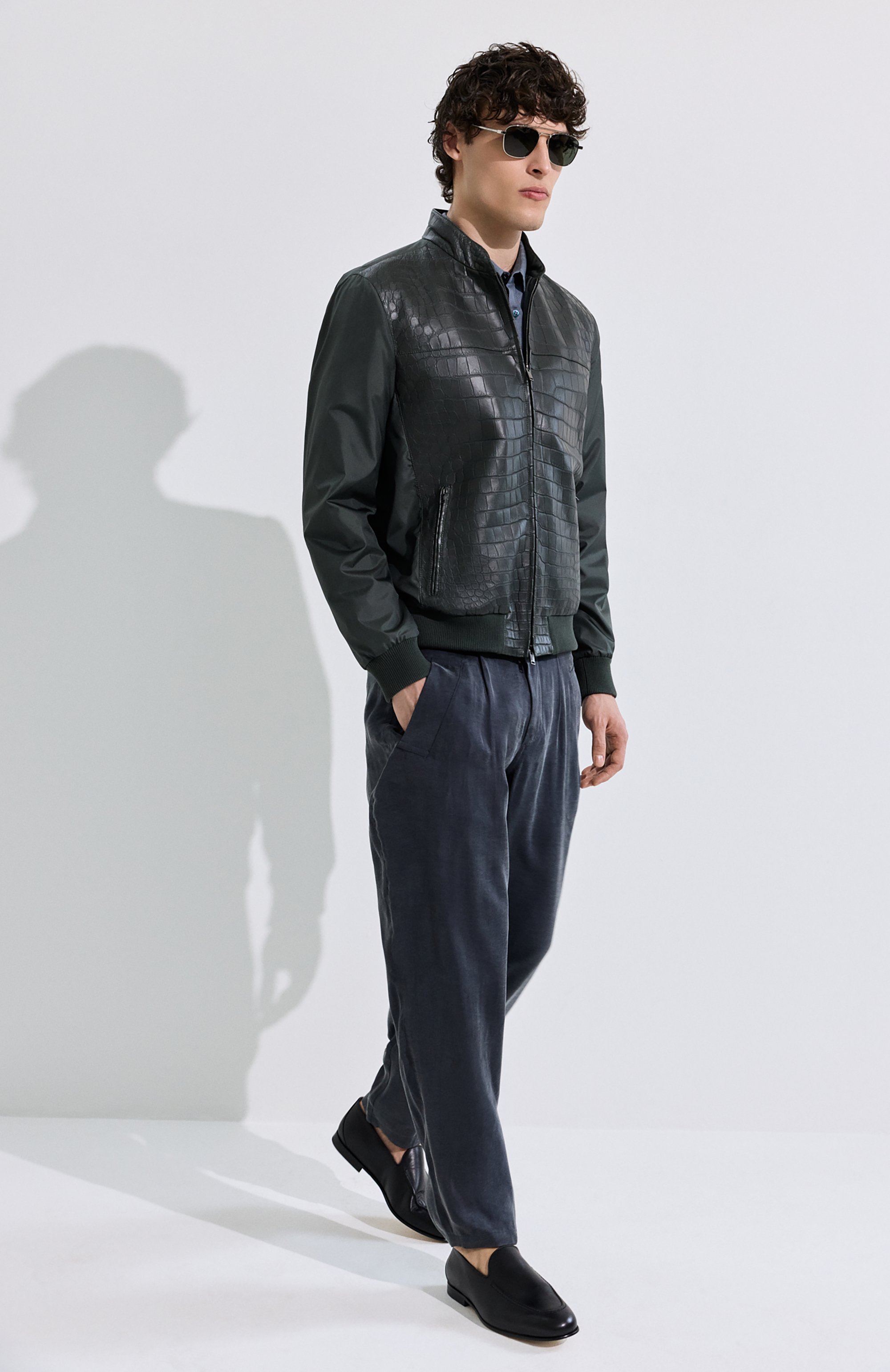 Брюки из лиоцелла и вискозы GIORGIO ARMANI, арт. GM003229/TE20272, фото 6