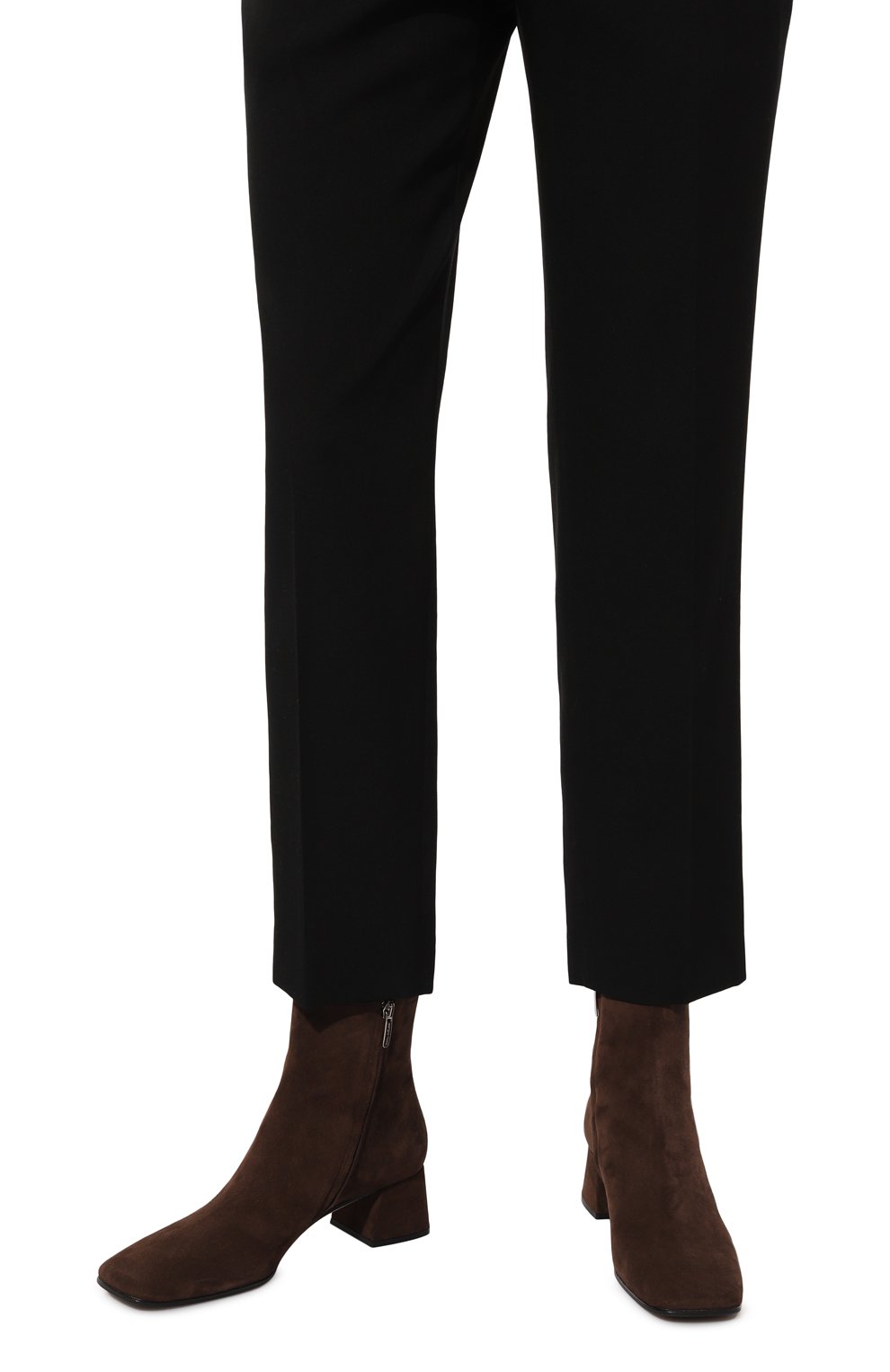 Замшевые ботильоны sr alicia 45 SERGIO ROSSI, арт. A91220-MCAZ01, фото 3