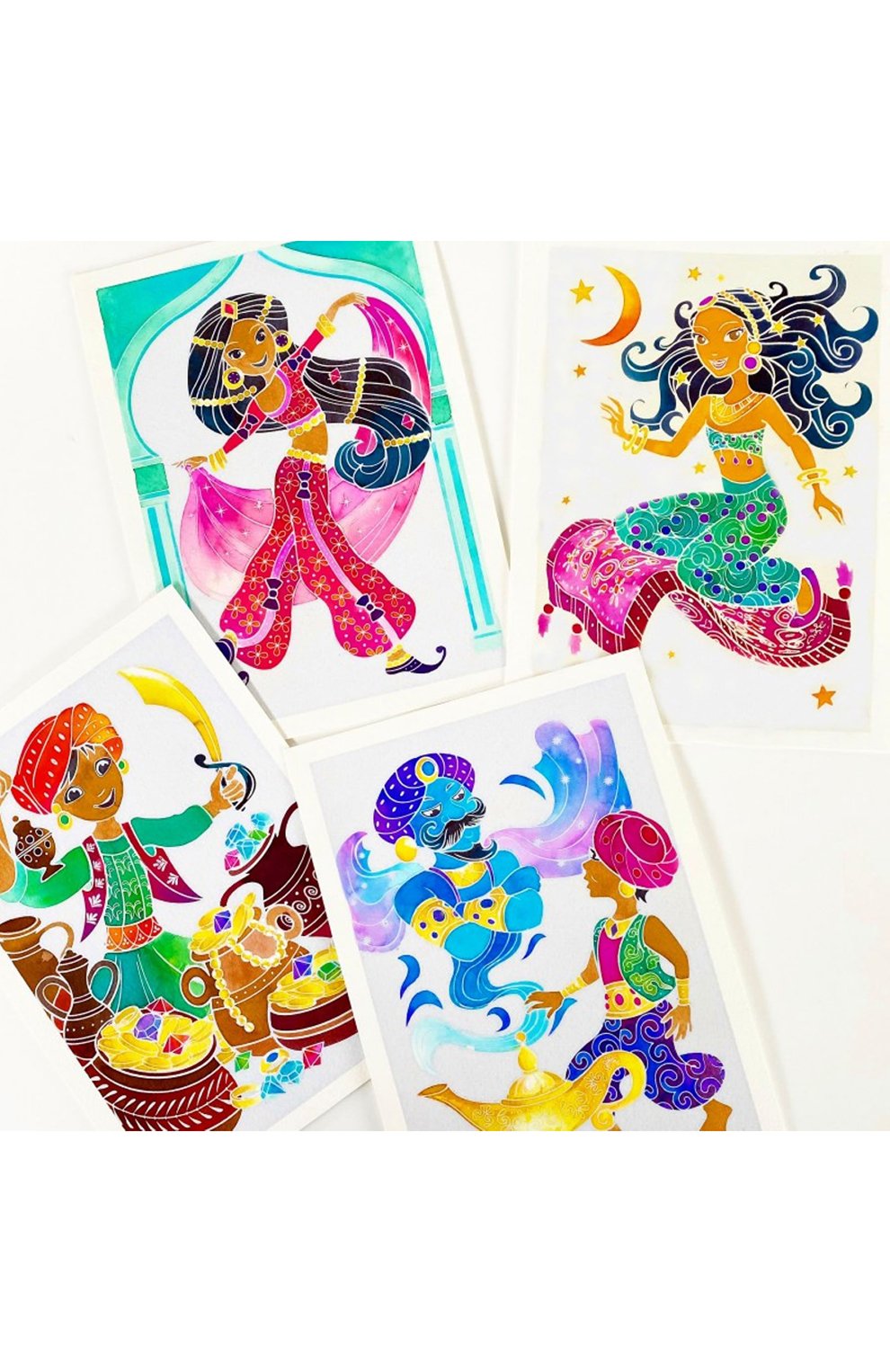 Акварельная раскраска 1001 ночь SENTOSPHERE, арт. 6510, фото 2