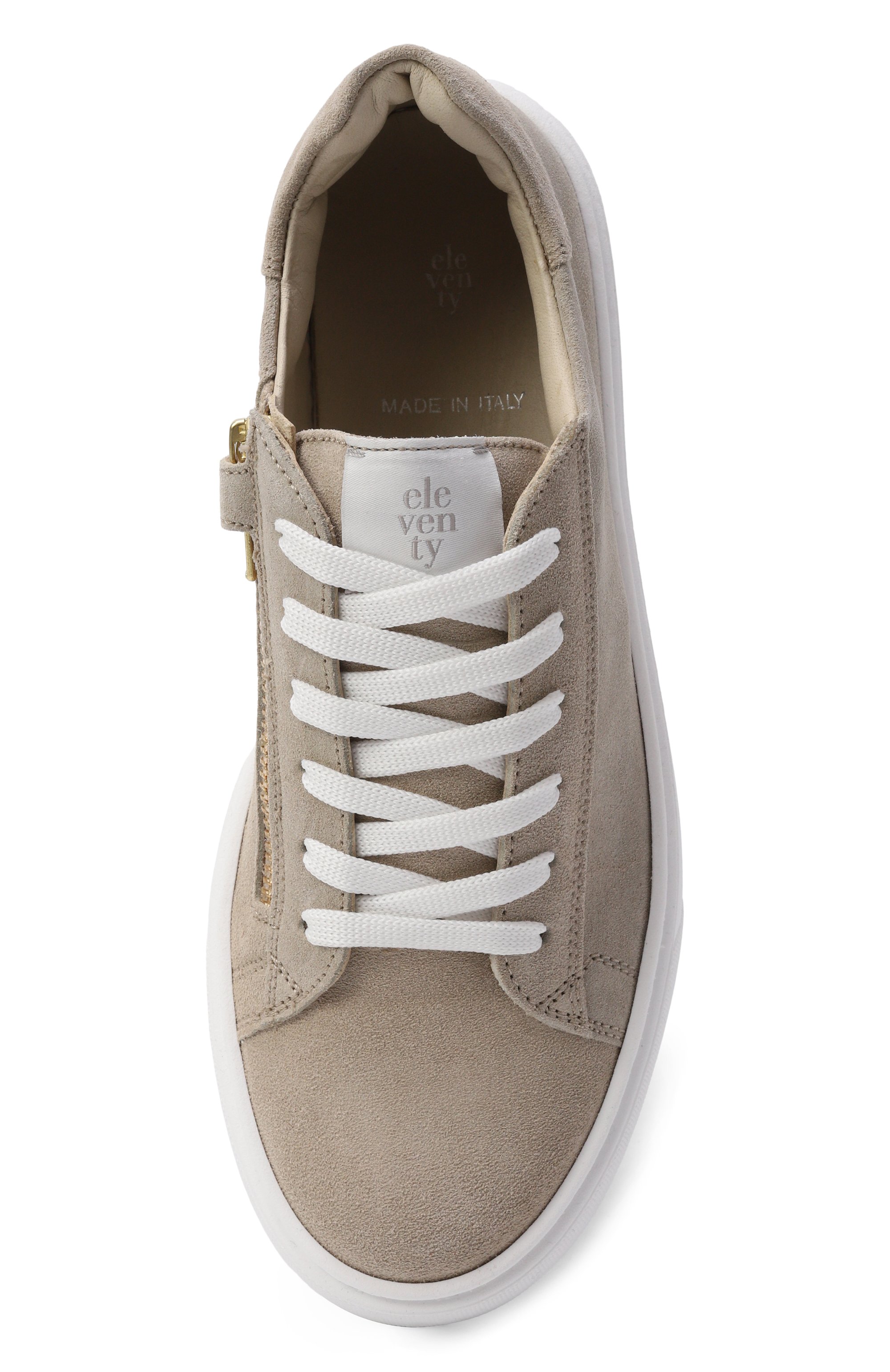 Замшевые кеды ELEVENTY, арт. EY0P96/Z2503, фото 4