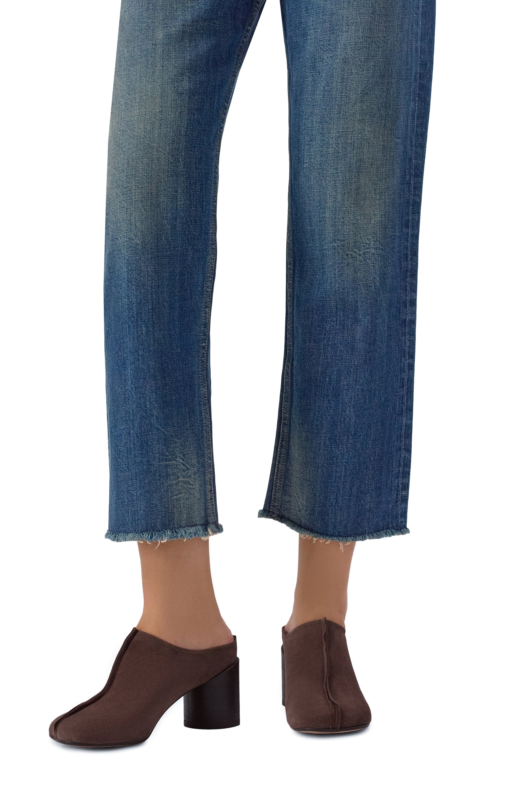 Замшевые мюли anatomic stitch-toe MM6, арт. S59WX0085/P6385, фото 2