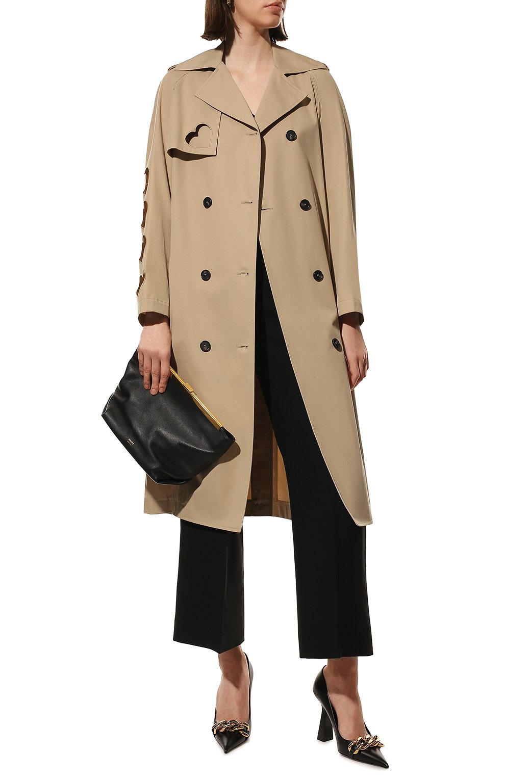Хлопковый тренч MSGM, арт. 3241MDC04X 227106, фото 2