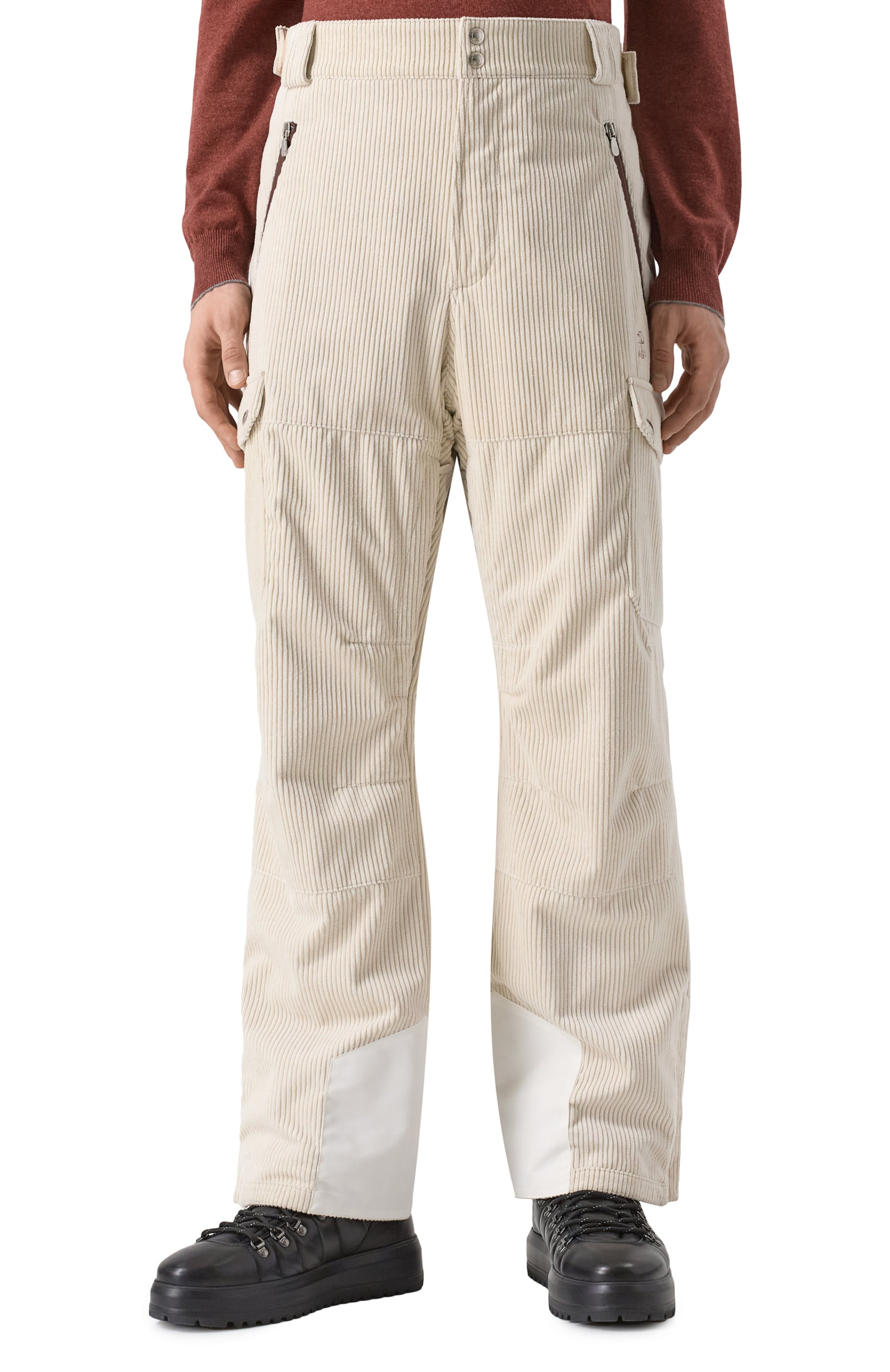 Вельветовые брюки-карго BRUNELLO CUCINELLI, а�рт. M408MKP05, фото 3