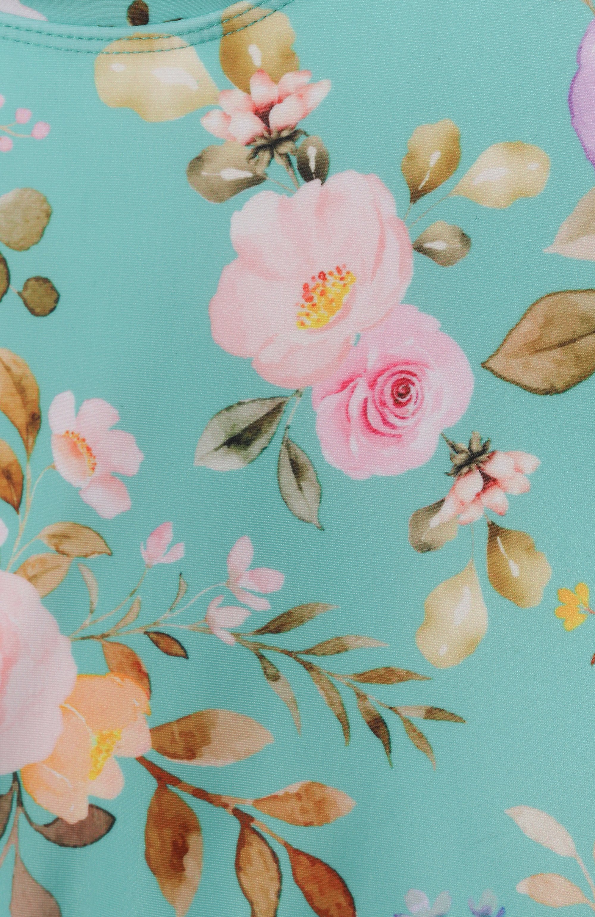 Комплект из трех предметов OLGA VALENTINE бирюзового цвета по цене 14850 руб., арт. 172/12A-16A, фото 8 Комплект из трех предметов OLGA VALENTINE, арт. 172/12A-16A, фото 8