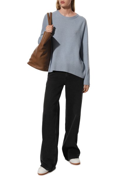 Кашемировый пуловер FREEAGE синего цвета по цене 60000 руб., арт. S23.JM056.3333.401, фото 2 Кашемировый пуловер FREEAGE, арт. S23.JM056.3333.401, фото 2