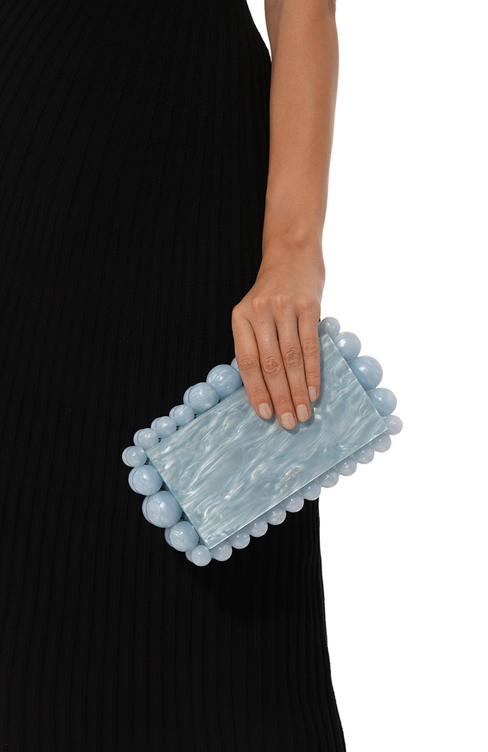 Клатч eos CULT GAIA голубого цвета по цене 38550 руб., арт. CL1140AC2568, фото 2 Клатч eos CULT GAIA, арт. CL1140AC2568, фото 2