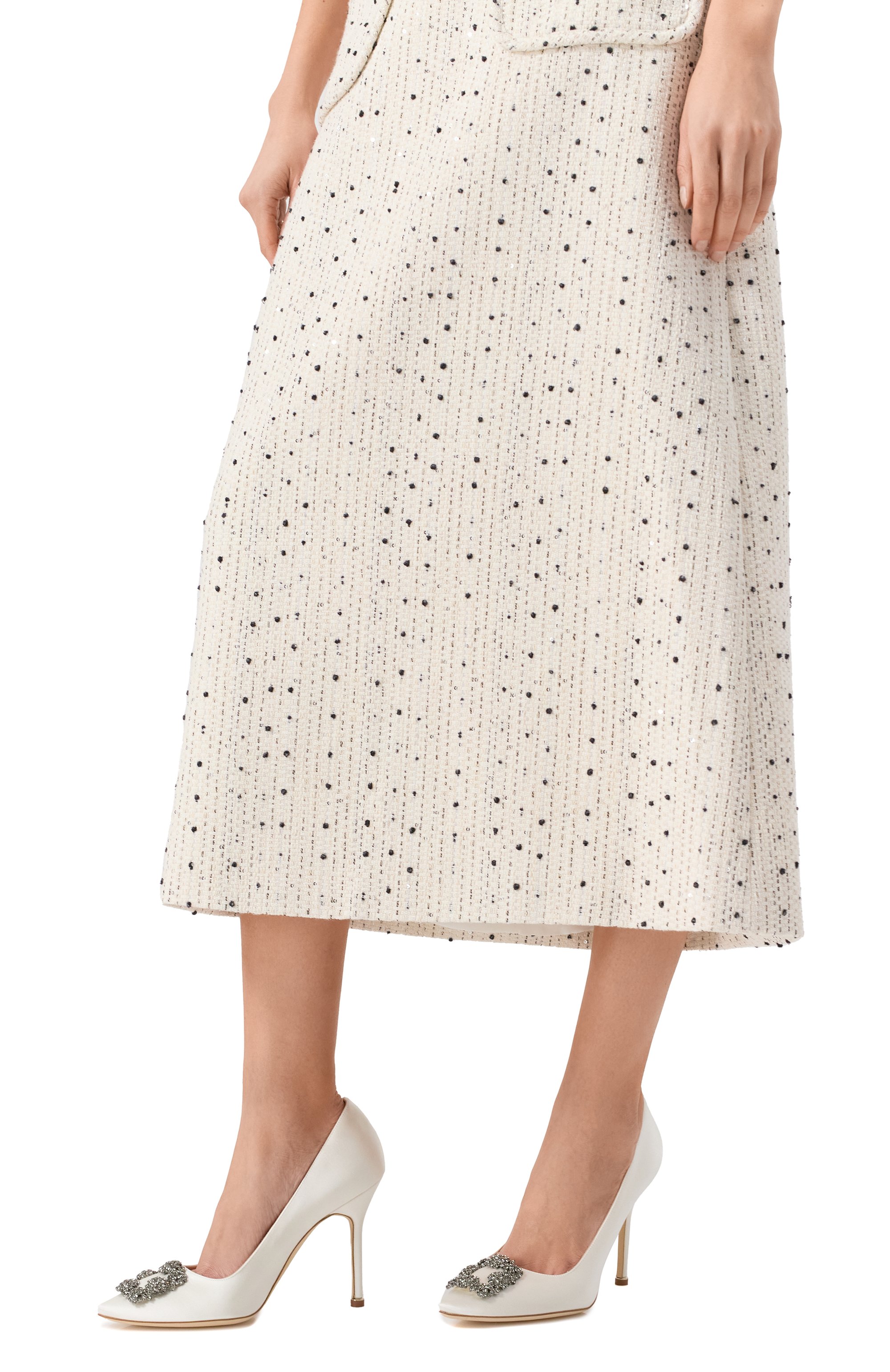 Текстильные туфли hangisi 105 MANOLO BLAHNIK, арт. 9XX-0664/SAT, фото 3