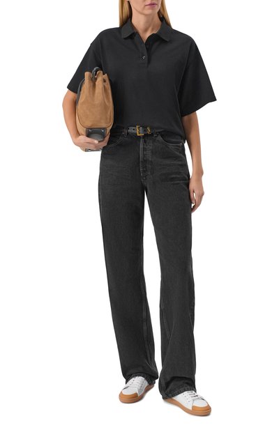 Кожаные кеды gym SAINT LAURENT белого цвета по цене 84750 руб., арт. 839921/00N00, фото 3 Кожаные кеды gym SAINT LAURENT, арт. 839921/00N00, фото 3