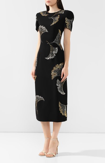 Платье DRIES VAN NOTEN черного цвета по цене 143500 руб., арт. 192-11065-8173, фото 3 Платье DRIES VAN NOTEN, арт. 192-11065-8173, фото 3